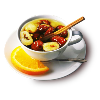 奶茶店水果茶饮品特饮高清图红枣姜茶