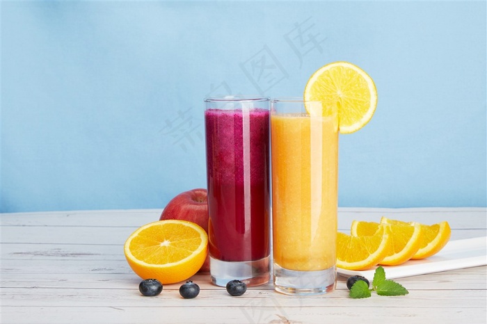 新鲜水果果汁