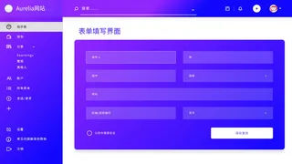 可视化大数据科技网页后台管理图表软件AI界面PSD模版素材源文件
