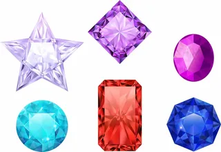 创意宝石元素