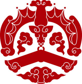 红色喜庆简约风传统吉祥纹样纹路纹理免扣PNG素材图片 (9)