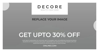 设计英文广告销售横幅素材