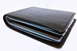 黑色钱包图片