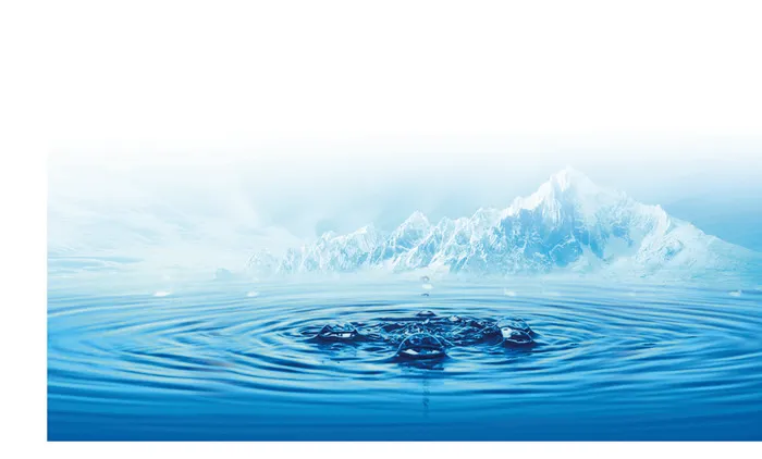 水 山   冰山   水圈   水滴psd模版下载