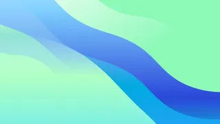 极简剪纸波浪弥散光渐变背景图