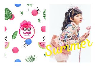 儿童潮童单片PSD模版120款