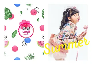 儿童潮童单片PSD模版120款