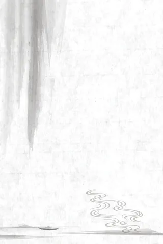 中国风传统水墨古风古典展板边框工笔画PS海报背景平面广告Ai设计素材