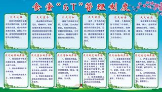 食堂“6T”管理制度