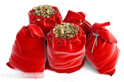 金币礼袋高清图片 金币礼袋高清图片