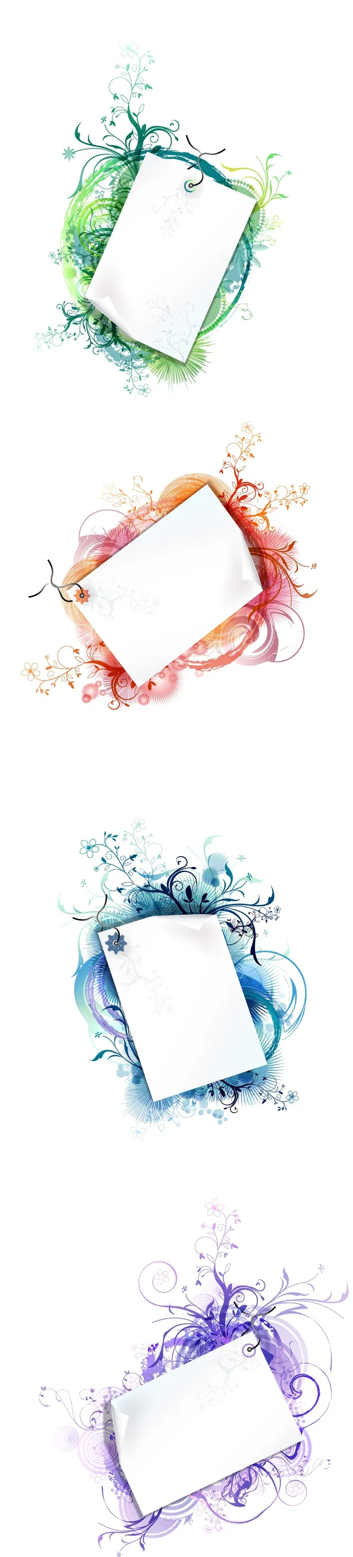 简约风名片海报边框图框素材AI矢量图 (130)ai矢量模版下载