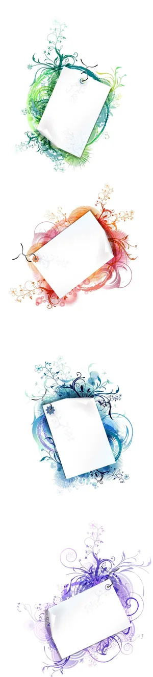 简约风名片海报边框图框素材AI矢量图 (130)