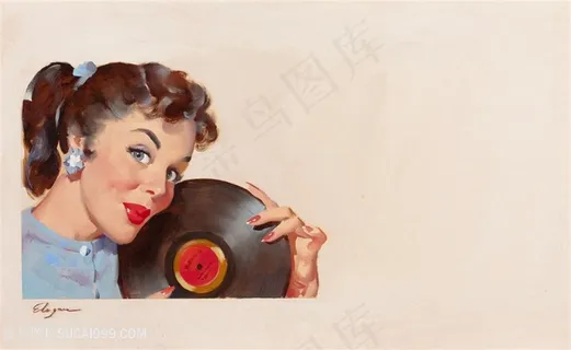 美国美人美女碟片装饰画 美国美人美女碟片装饰画