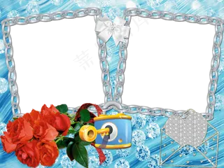 花纹相框素材图片下载