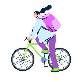 旅游旅行扁平化人物组合元素