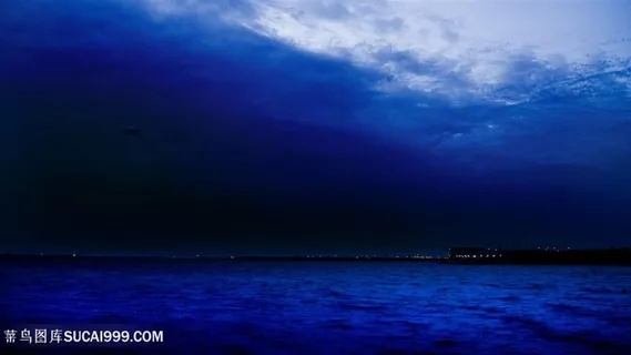 蓝天白云海景壁纸