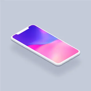 iPhoneX 样机图
