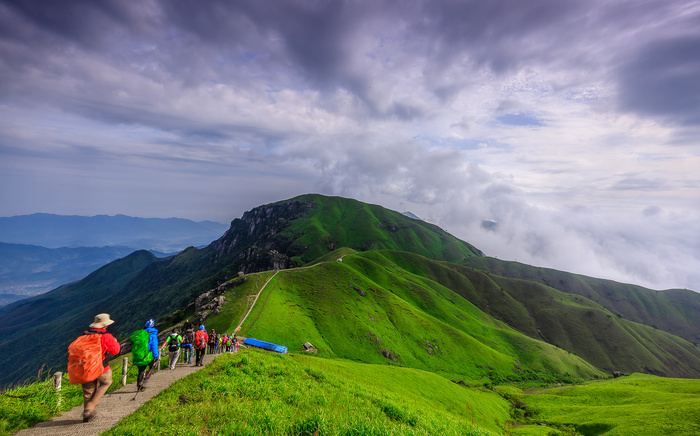 徒步旅行登山户外