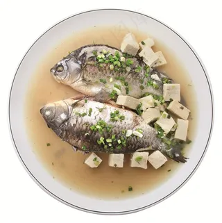 鲜鱼汤（美食图片）