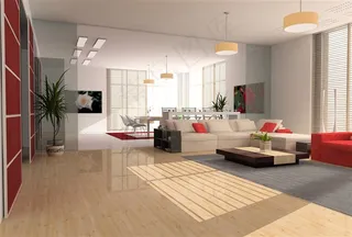 简洁家居风格摄影高清图片