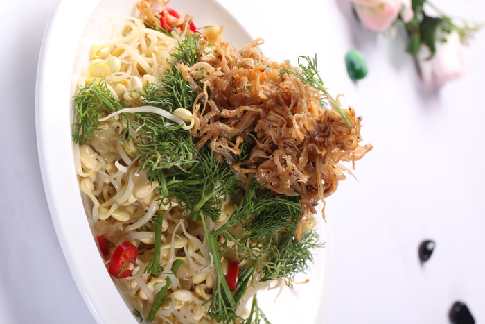 丁香鱼拌豆芽 (3)