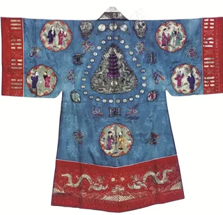 服装样式绣花刺绣素材