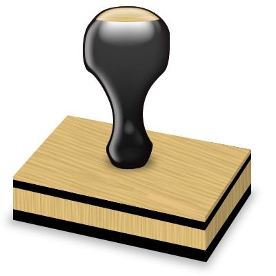 橡皮戳 PNG免抠(400x400)