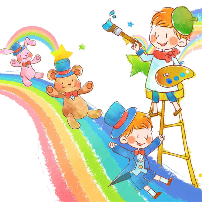 卡通 素材 人物 动画 插图