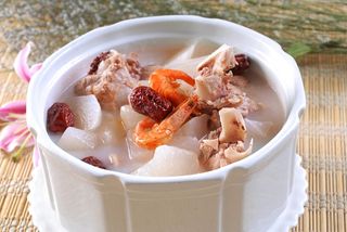 石锅煲类火锅川菜特色菜萝卜煲猪骨