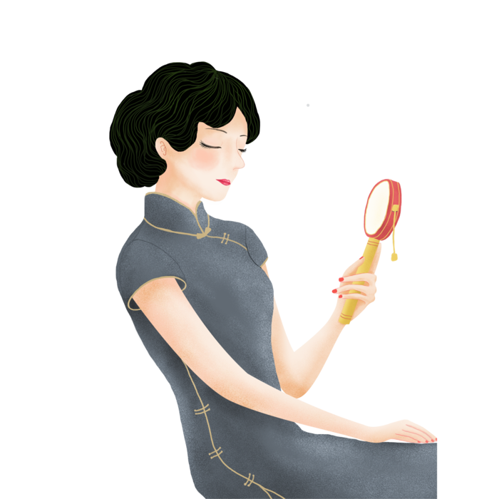 传统旗袍美女 (167)