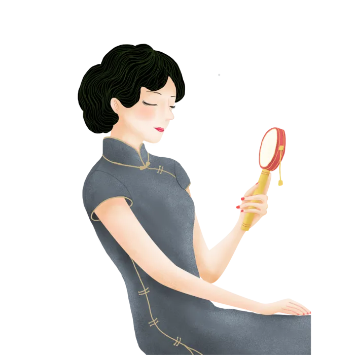 传统旗袍美女 (167)