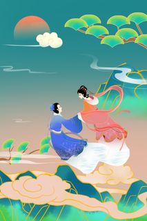 中式古典国潮来袭海报展板宣传背景图PSD设计PS模板素材 中式古典国潮来袭海报展板宣传背景图PSD设计PS模板素材