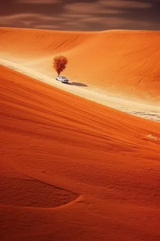 红棕简约大气秋季意境节气海报背景