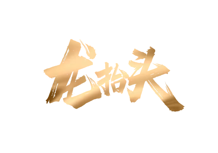 龙抬头字体