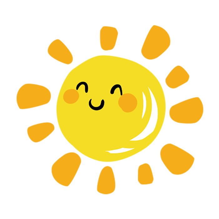 太阳微笑卡通