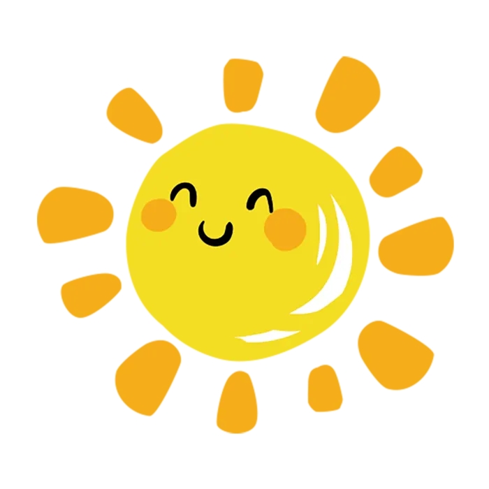 太阳微笑卡通