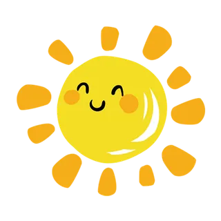 太阳微笑卡通