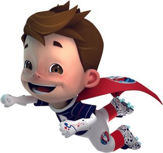 高清卡通超人男孩免抠摄影图