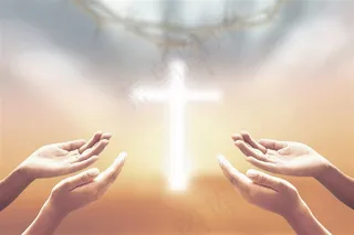 四只手和十字架