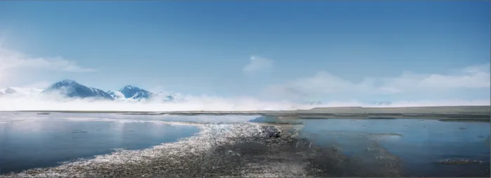 高清山水背景大图