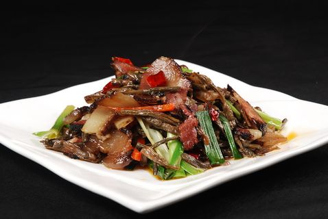 CXC01005干豉豆炒腊肉
