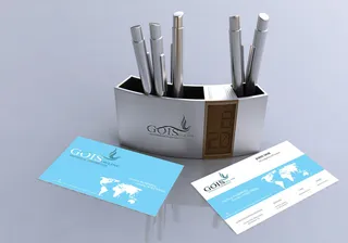 名片样机设计素材