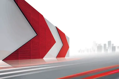 3D立体空间展示背景