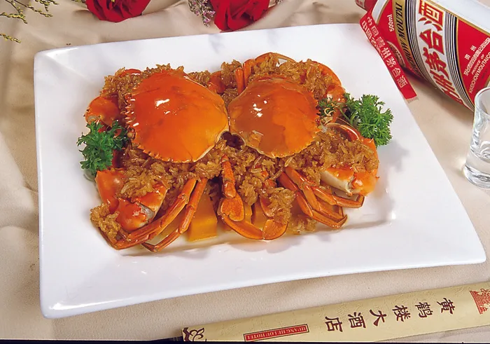  糯米蒸蟹，