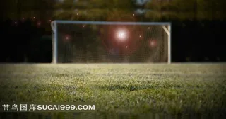 带光环的梦幻足球场