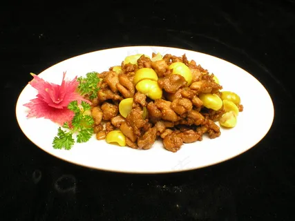 家常菜|美食|菜谱|菜单|0281栗子鸡 家常菜|美食|菜谱|菜单|0281栗子鸡
