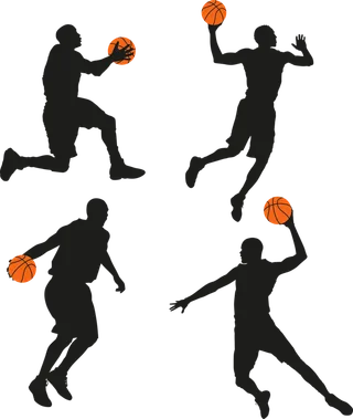 打篮球各种动作