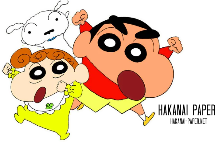蜡笔小新可爱人物免扣素材