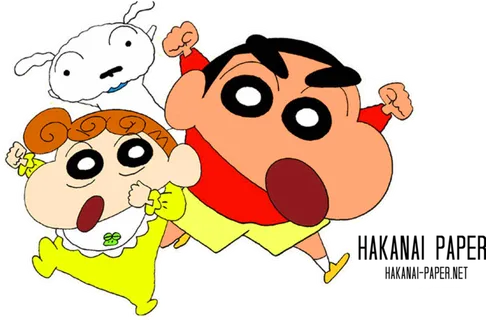 蜡笔小新可爱人物免扣素材