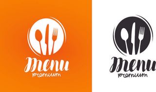 手绘Logo标志素材